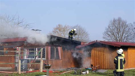 Brand In Der Kleingartenanlage Strandbad