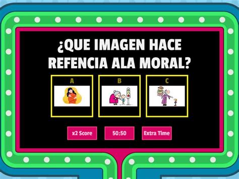 ÉTICA Y MORAL Gameshow quiz