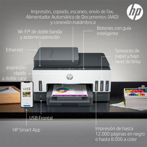 Impresora Hp Multifuncional Smart Tank Novocolor S A