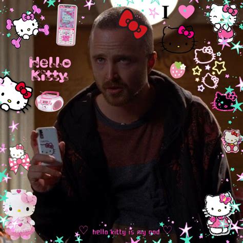 Jesse pinkman hello kitty ♡︎ | Braking bad, Jesse pinkman, Breakin bad