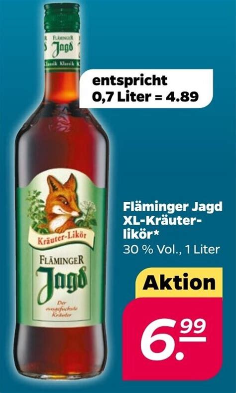 Fl Minger Jagd Xl Kr Uterlik R Liter Angebot Bei Netto