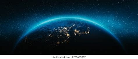 Planet Earth Europe Elements This Image Stock Illustration