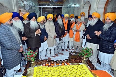 Prayer Ceremony At Sri Akal Takht Sahib In Memory Of Jathedar Gurdev Singh Kaunke