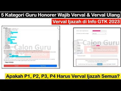 5 Kategori Guru Honorer Wajib Verval Ijazah Dan Verval Ulang Ijazah Di