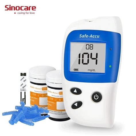 Sinocare Glucose Meters Monitors Glucose Sensor Sugar Test Machine In