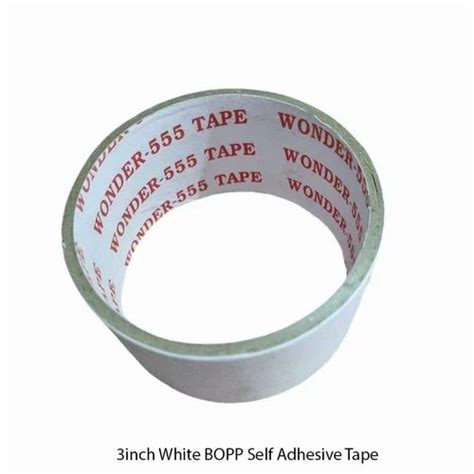 Inch White Bopp Self Adhesive Tape At Rs Piece Bopp Adhesive