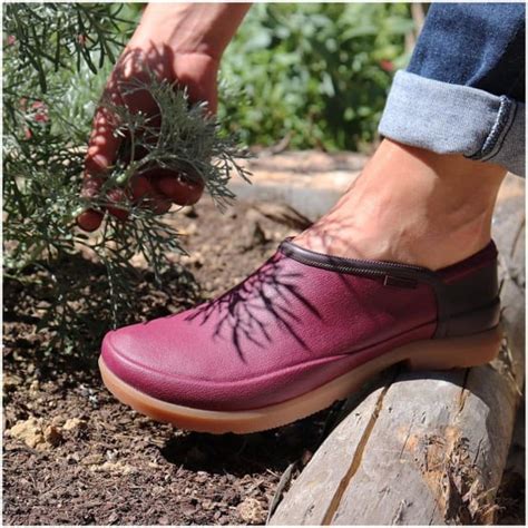 Chaussures De Jardin Femme Rouchette Origin Aubergine Taille