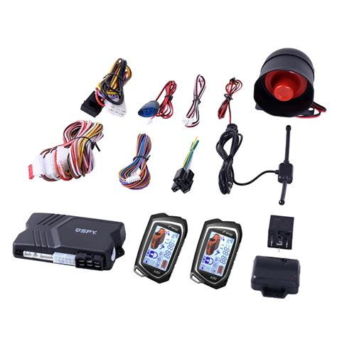 Spy Two Way Lcd Remote Engine Starter Car Alarm Car Security System