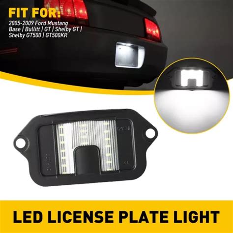 Bright Smd Led License Plate Light Housing Lamp For Ford