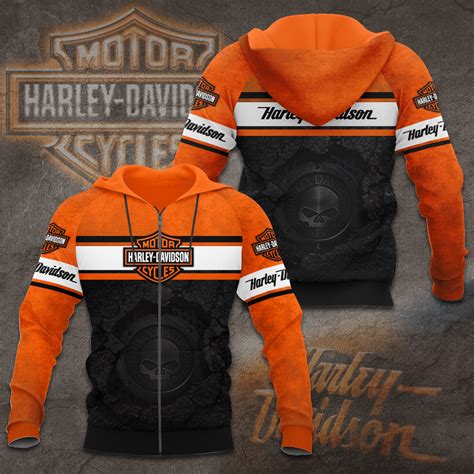 Motorcycles Harley Davidson 3d Hoodie Moto Dirt Bike Harley Unisex