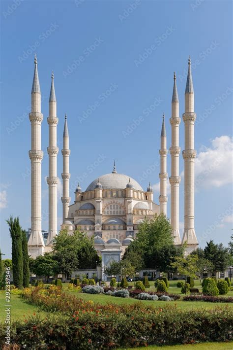 Sabanci Central Mosque Sabanc Merkez Camii The Largest Mosque In