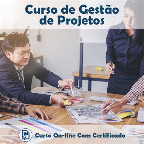 Curso Online de Gestão de Projetos Certificado