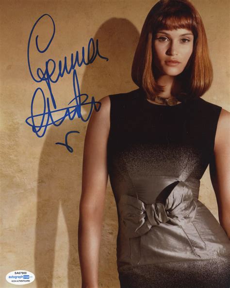 Gemma Arterton Bond Quantum of Solace Signed Autograph 8x10 Photo ACOA ...