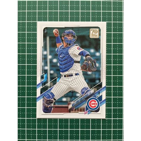 ★topps Mlb 2021 Series 1 165 Willson Contreras Chicago Cubs ベースカード★