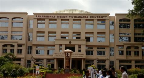 Ramakrishna Mission Vivekananda Educational and Research Institute, Ranchi Campus Courses and ...