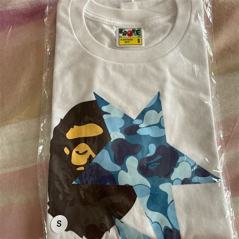 SEND OFFERS!! BAPE star t-shirt from Japan... - Depop