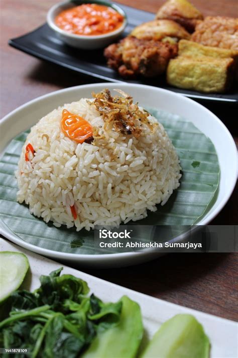 Nasi Liwet One Of Traditional Food From Sunda West Java Indonesia