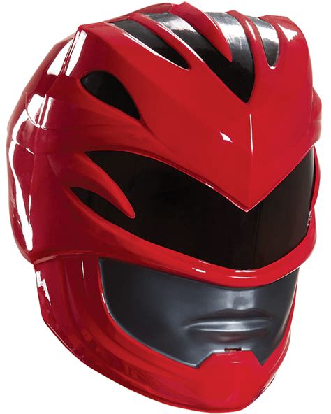 Men's Power Rangers Movie Red Ranger Helmet