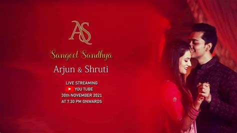 Sangeet Sandhya Arjun And Shruti 30th Nov 2021 Youtube