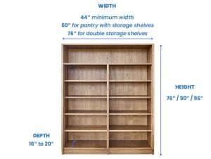 Pantry Cabinet Sizes Standard Dimensions Guide Designing Idea