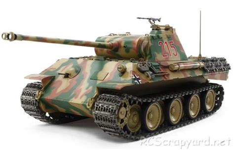 56605 Tamiya German Tank Panther Ausf A Complete Kit Radio