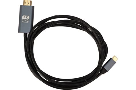 Кабель USB Type-C - HDMI REXANT 4K UHD, 2 метра 17-6402 - выгодная цена ...