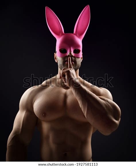 Portrait Naked Handsome Muscular Man Athlete Stock Photo 1927581113