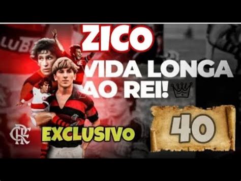 ZICO UM LEGADO CHAMADO DE FLAMENGO ENTREVISTA EXCLUSIVA O REI