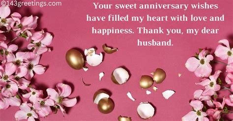 Thank You Messages For Anniversary Wishes Status