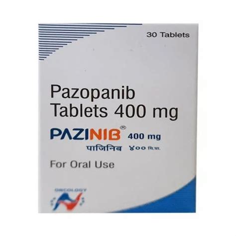 Pazinib 400 Mg Pazopanib Tab Hetero 30 Tablets At Rs 3400 Bottle In