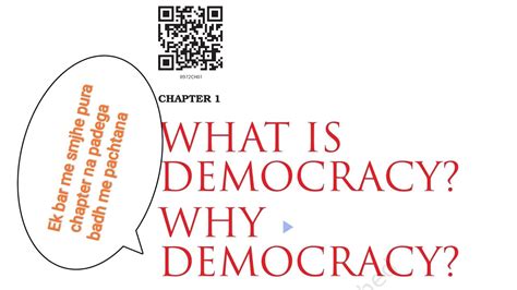 NCERT Class 9 CIVICS Chapter 1 What Is Democracy Why Democracy PART