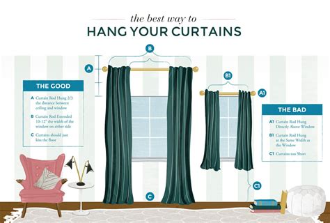 Best Best Way To Hang Net Curtains Stars And Berries Caravan Curtain ...