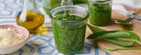 Selbstgemachtes Bärlauch Pesto Rezept LIDL Kochen