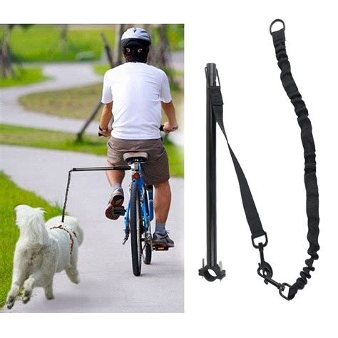 Retractable Bicycle Dog Leash Hands Free Bike Leash For Dogs Volans