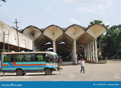 Kamalapur Railway Station Dhaka Bangladesh Editorial Photography