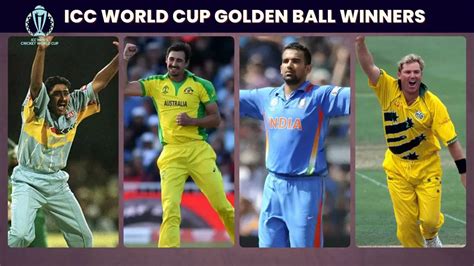 Icc Cricket World Cup Golden Ball Winners List 1975 2023