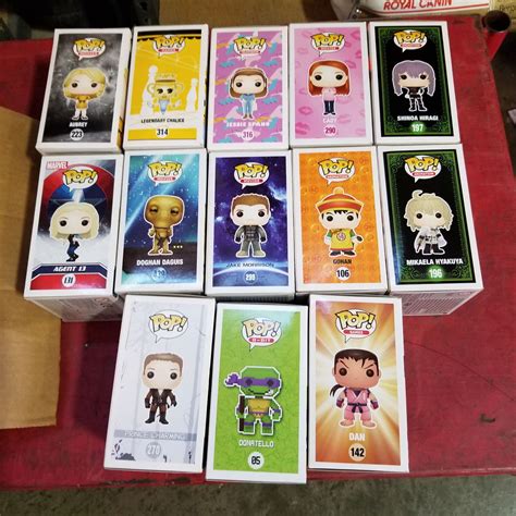 13 NEW FUNKO POP FIGURES - Big Valley Auction