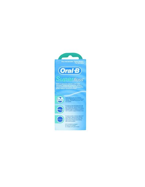 Oral B Superfloss Seda Dental 50 U