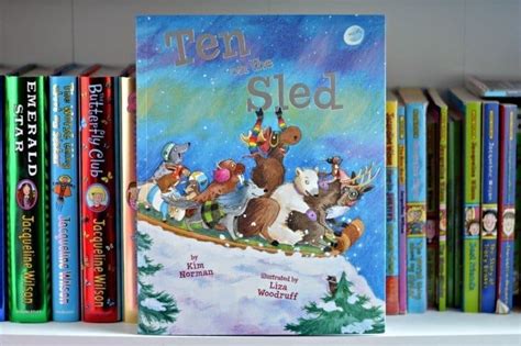 Ten on the Sled {Book Review} | Boo Roo and Tigger Too