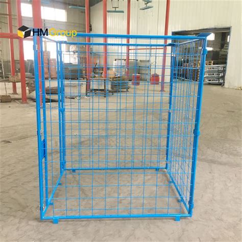 China Customized Warehouse Mesh Storage Pallet Cage Suppliers ...