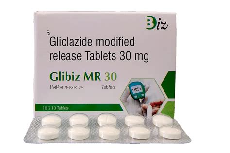 Gliclazide Modified Release 30mg Tablet Packaging Size 10x10 Strips