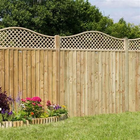 hillside omega trellis top treated timber fencing essentials