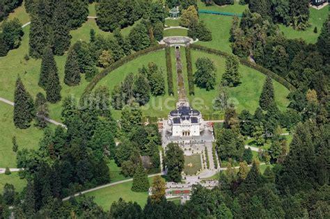 Luftbild Ettal Geb Udekomplex Im Schlo Park Von Schlo Linderhof In