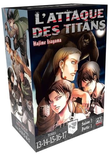 Lattaque Des Titans Saison 3 Partie 1 Tomes 13 Hajime Isayama Livres Furet Du Nord