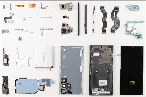 Techinsights Teardown Samsung Galaxy S23 Ultra Electronics360