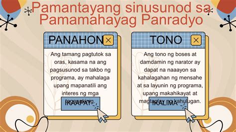 Pagbabalita Gamit Ang Iskrip Panradyo Ang Iskrip Sa Radio Ay Isang