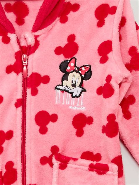 Vestaglia In Pile Minnie Disney Rosa Kiabi