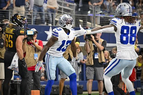 Dallas Cowboys WR Michael Gallup Has 'Jitters,' Makes 'Statement' in TD Return in Win Over ...