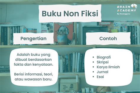 Perbedaan Buku Fiksi And Non Fiksi Dari Ciri Struktur Serta Contoh