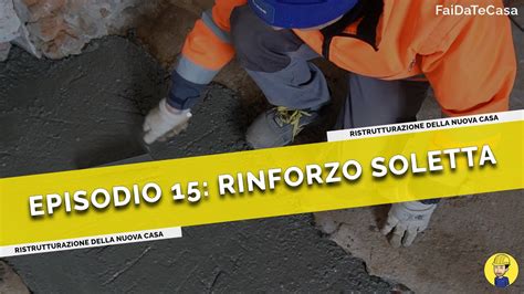 Ep Rinforzo Della Soletta In Cemento Armato Ristrutturazione